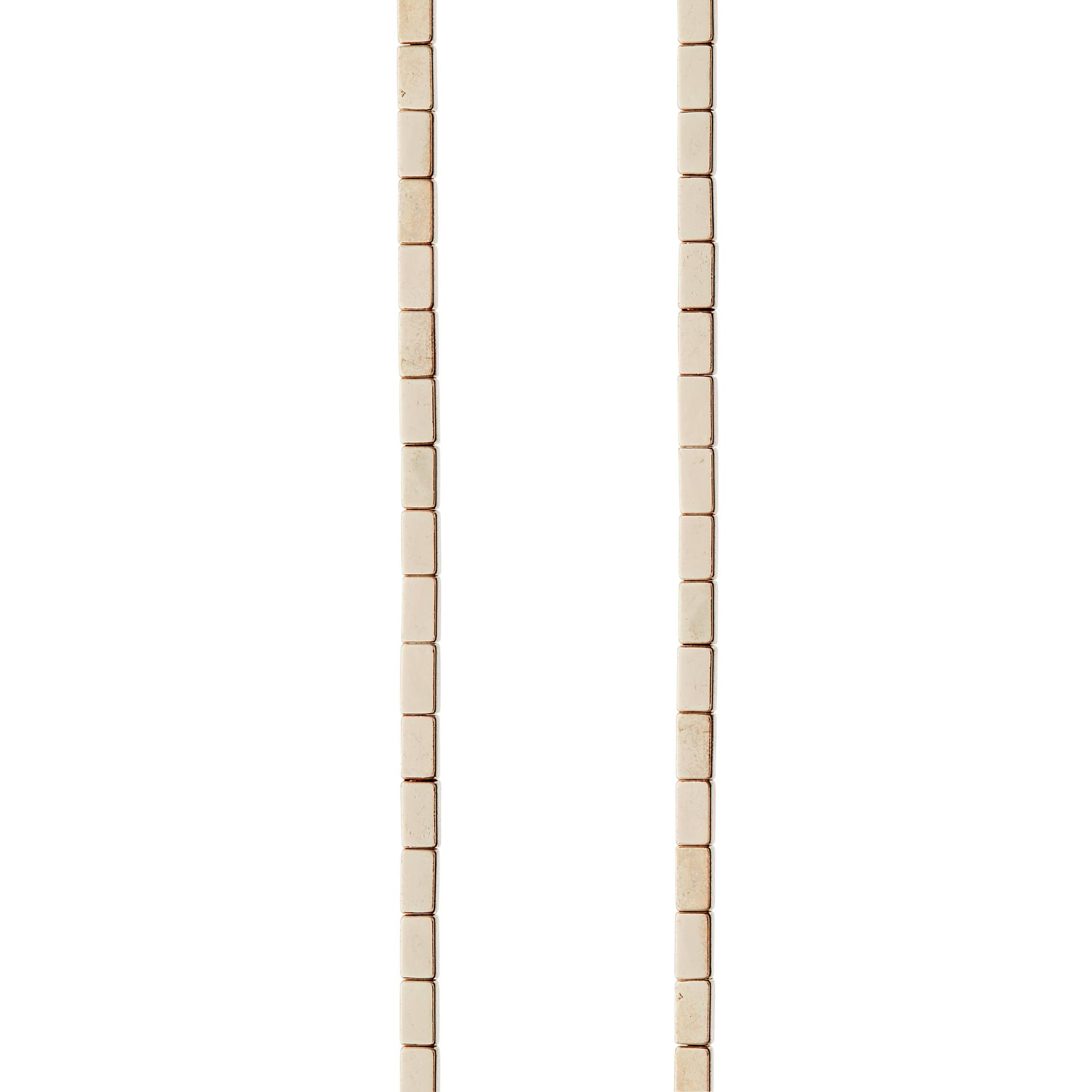 Rose Gold Hematite Rectangle Beads, 5mm by Bead Landing™